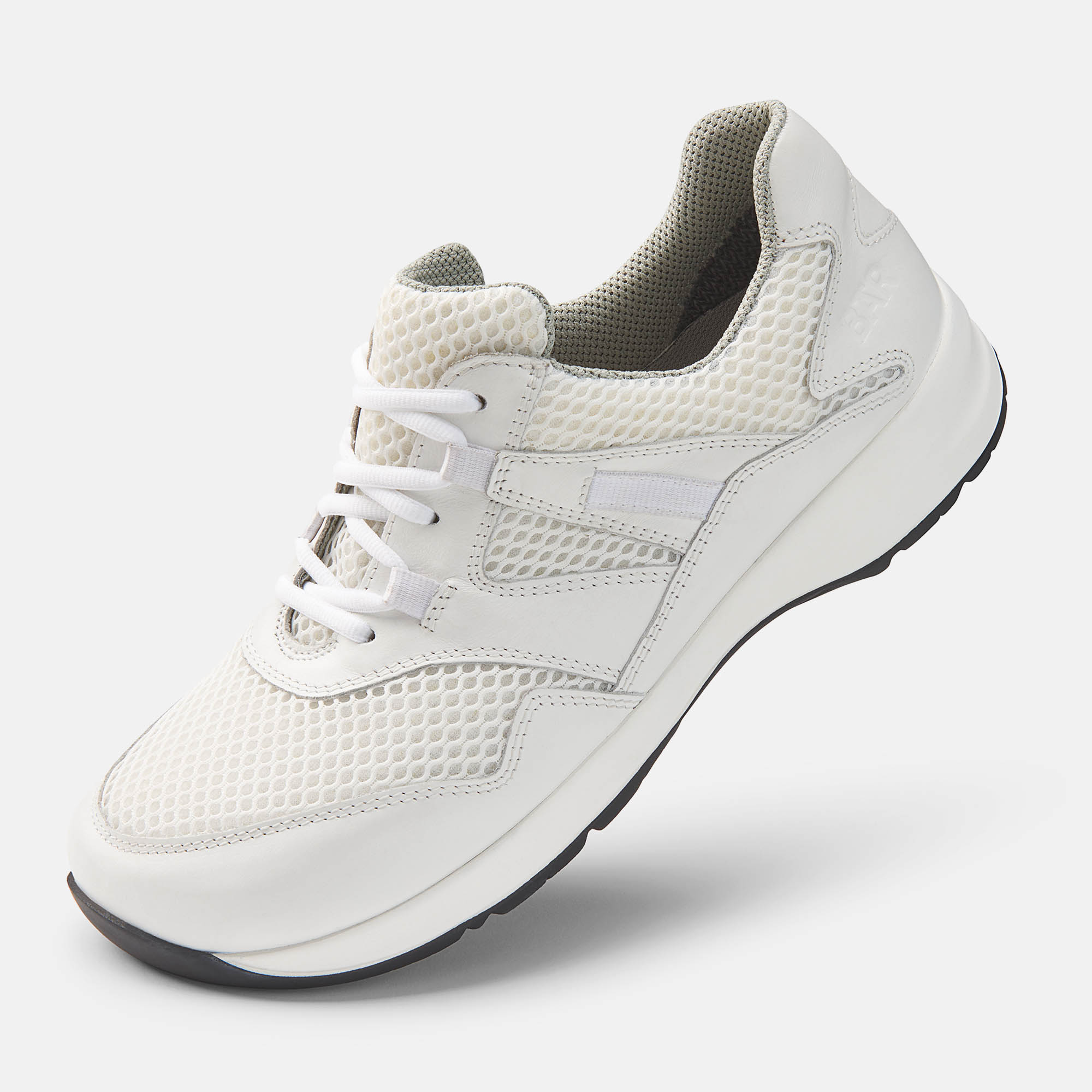 BÄR Schuhe Unisexschuhe Laufschuhe Easyrun weiß Rindnappaleder, Mesh Produktbild