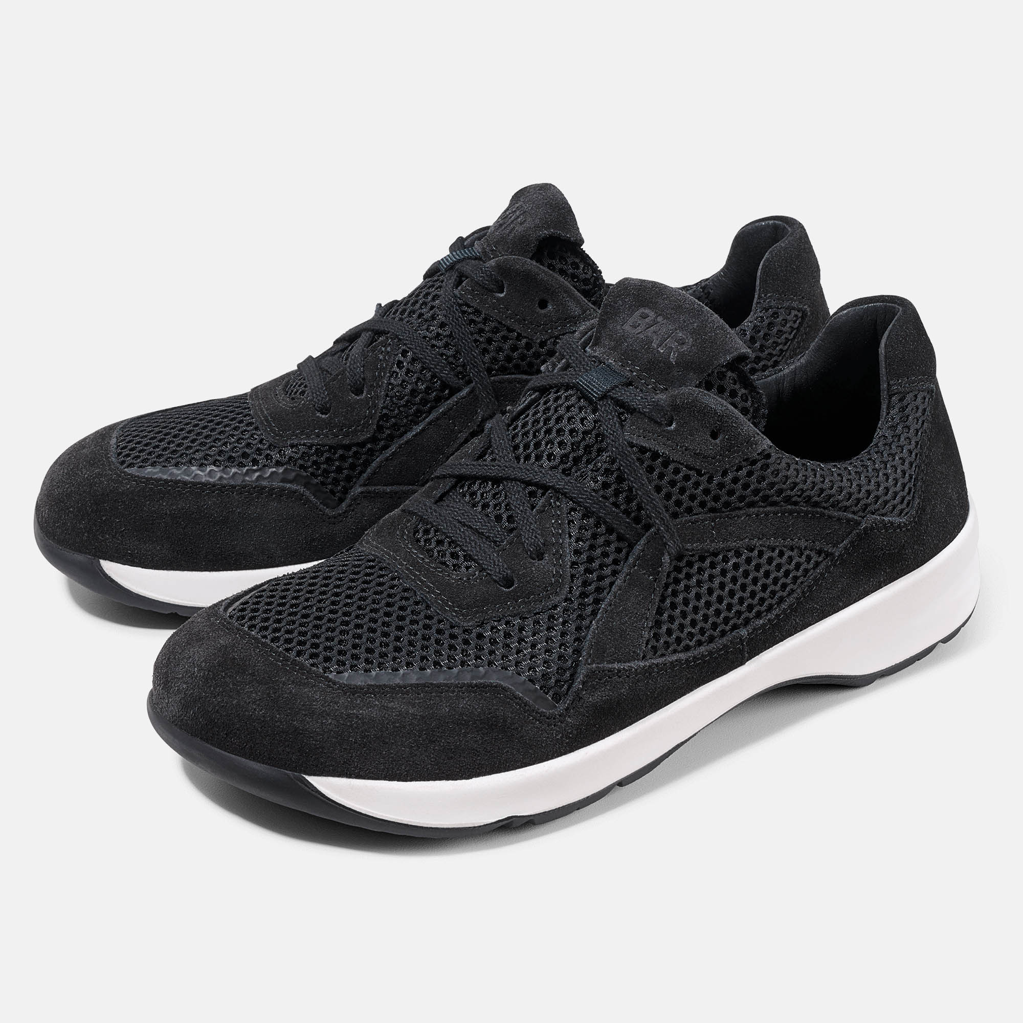 BÄR Schuhe Damenschuhe Sport LadyMove schwarz Mesh, Kalbveloursleder Hauptbild