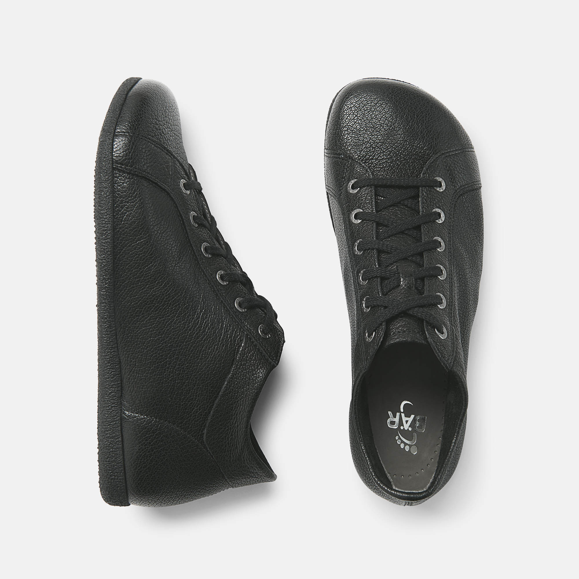 BÄR Schuhe Damenschuhe Freizeitschuhe Magda schwarz Mufflonleder Ansicht von oben