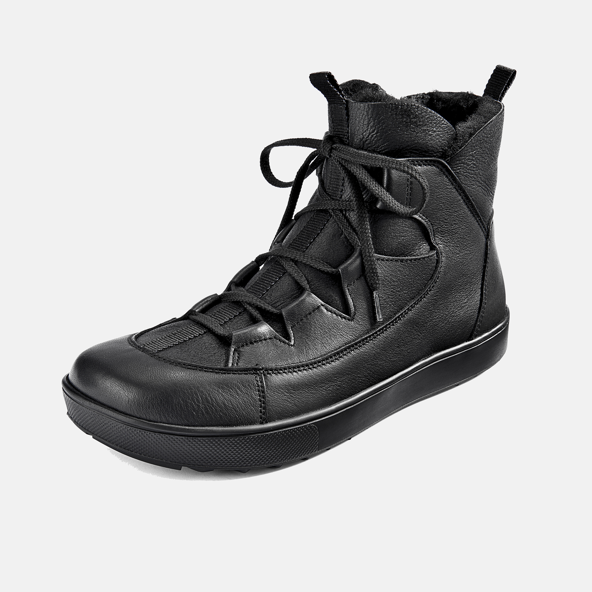 BÄR Schuhe Damenschuhe Freizeitschuhe Paulina schwarz Kalbnappaleder, Doubleface Produktbild