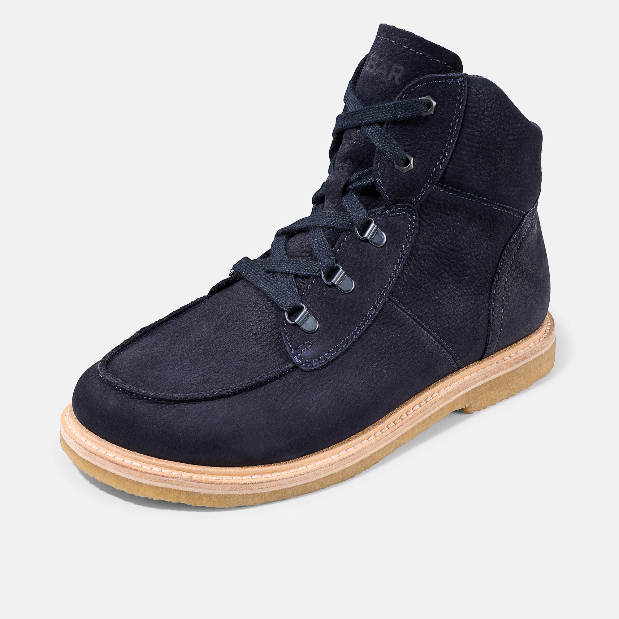 BÄR Schuhe Herrenschuhe Freizeitschuhe Roger dunkelblau Rindnubukleder wasserabweisend Produktbild