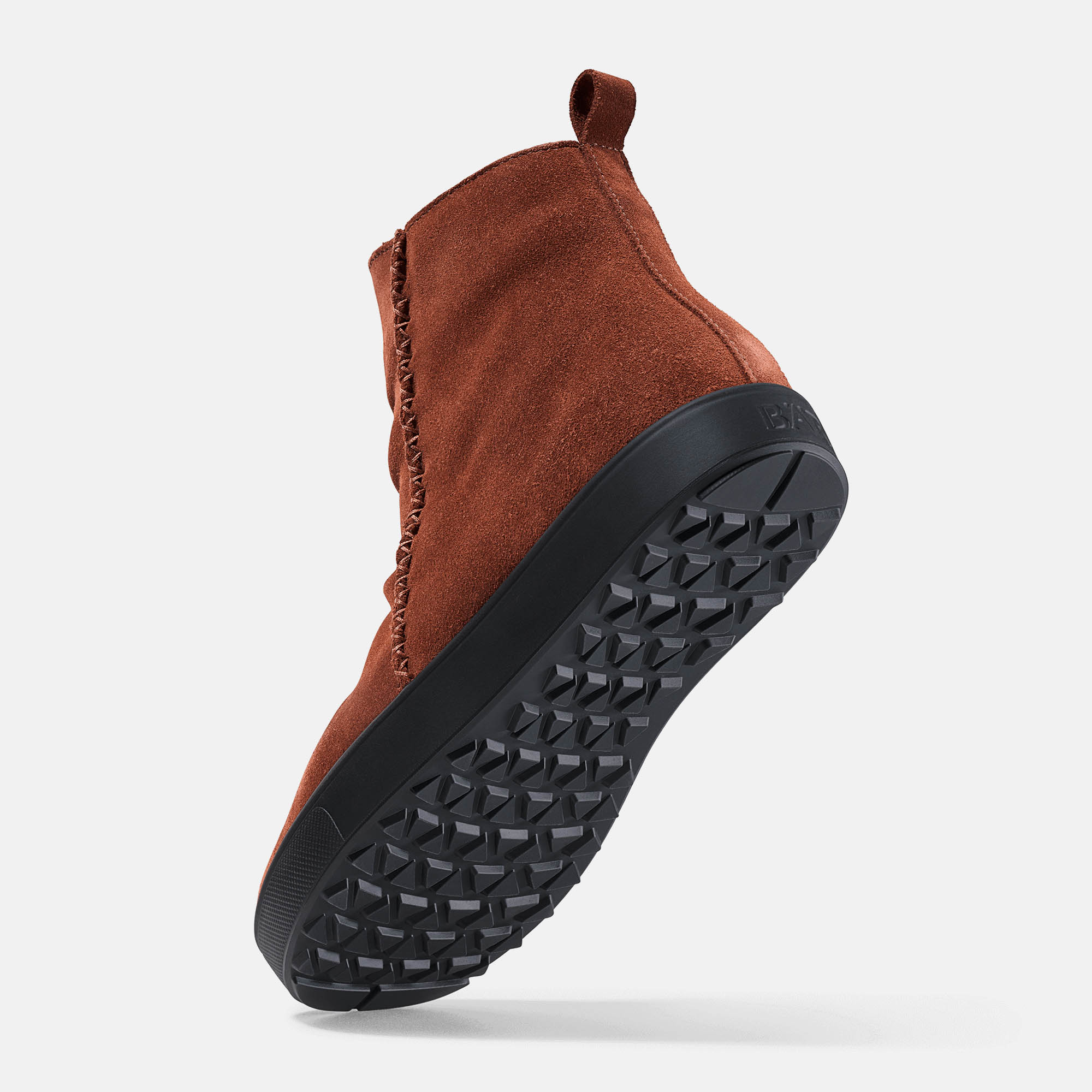 BÄR Schuhe Damenschuhe Freizeitschuhe Merle braun Kalbveloursleder wasserabweisend Seitenansicht