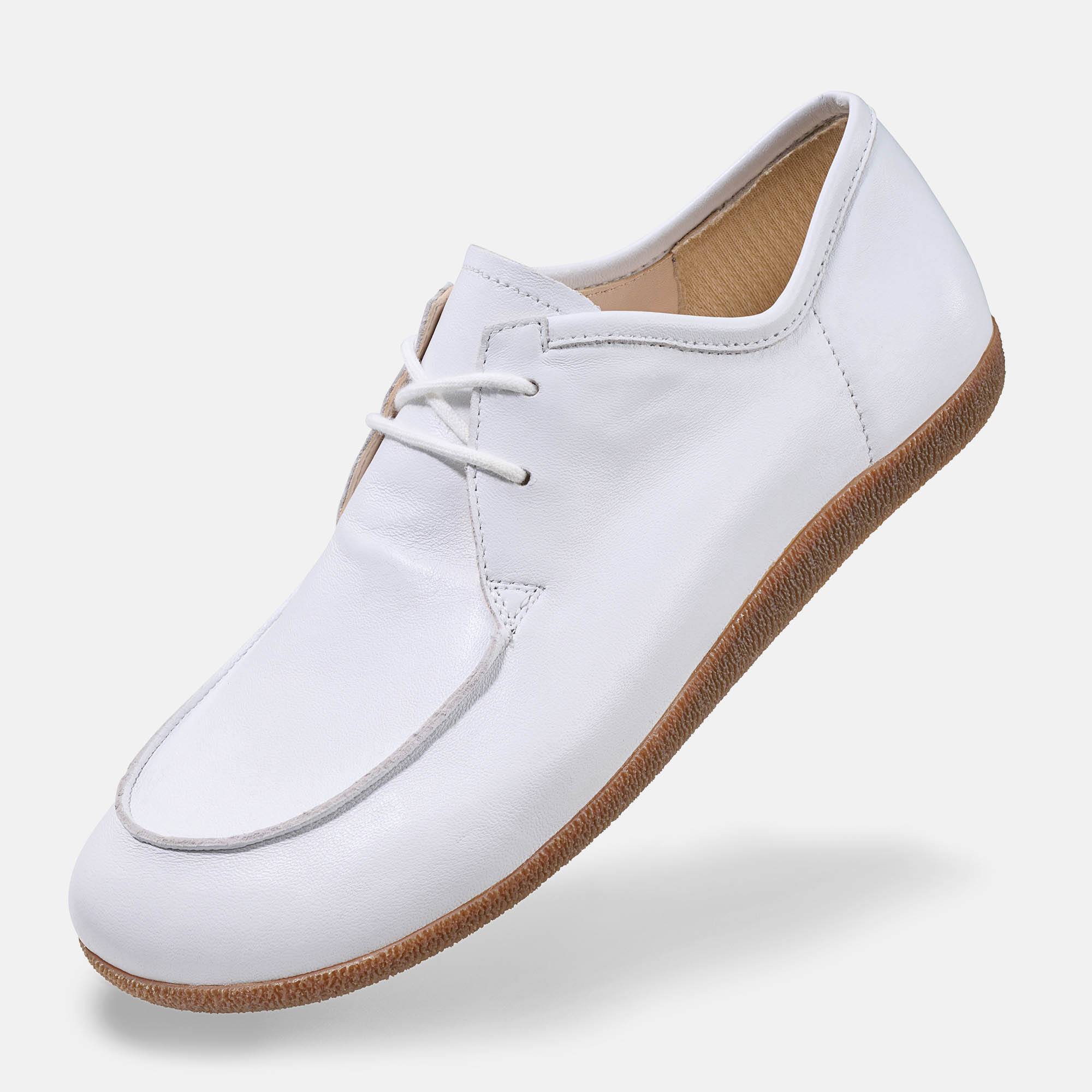 BÄR Schuhe Damenschuhe Freizeitschuhe Johanna weiß Kalbnappaleder Produktbild