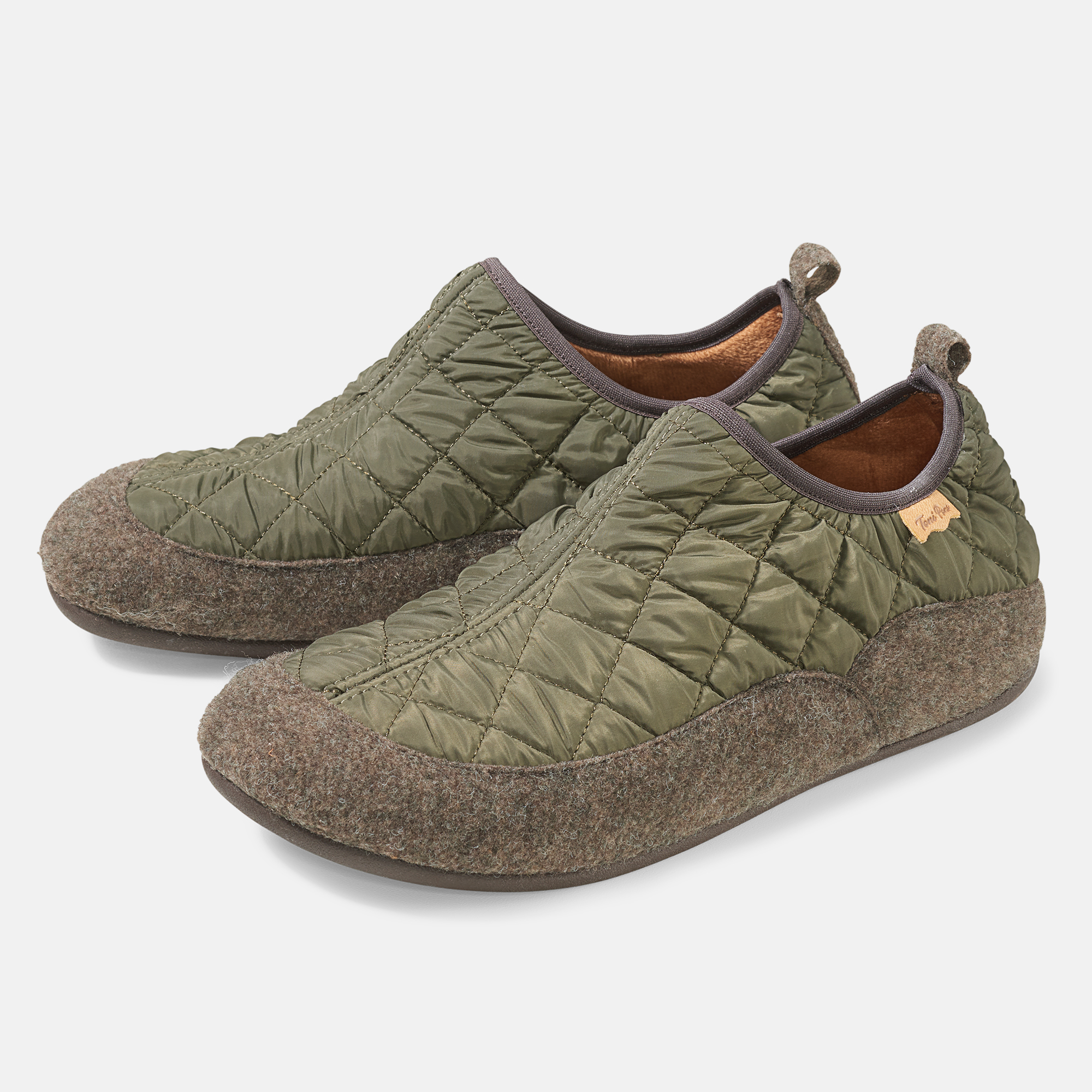 BÄR Schuhe Unisexschuhe Hausschuhe Nil khaki 100% Polyester Hauptbild