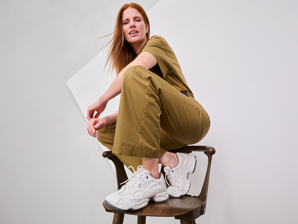 BÄR Schuhe Unisexschuhe Laufschuhe High Performance 2.5 weiß Rindnappaleder, Textil Emotionsbild