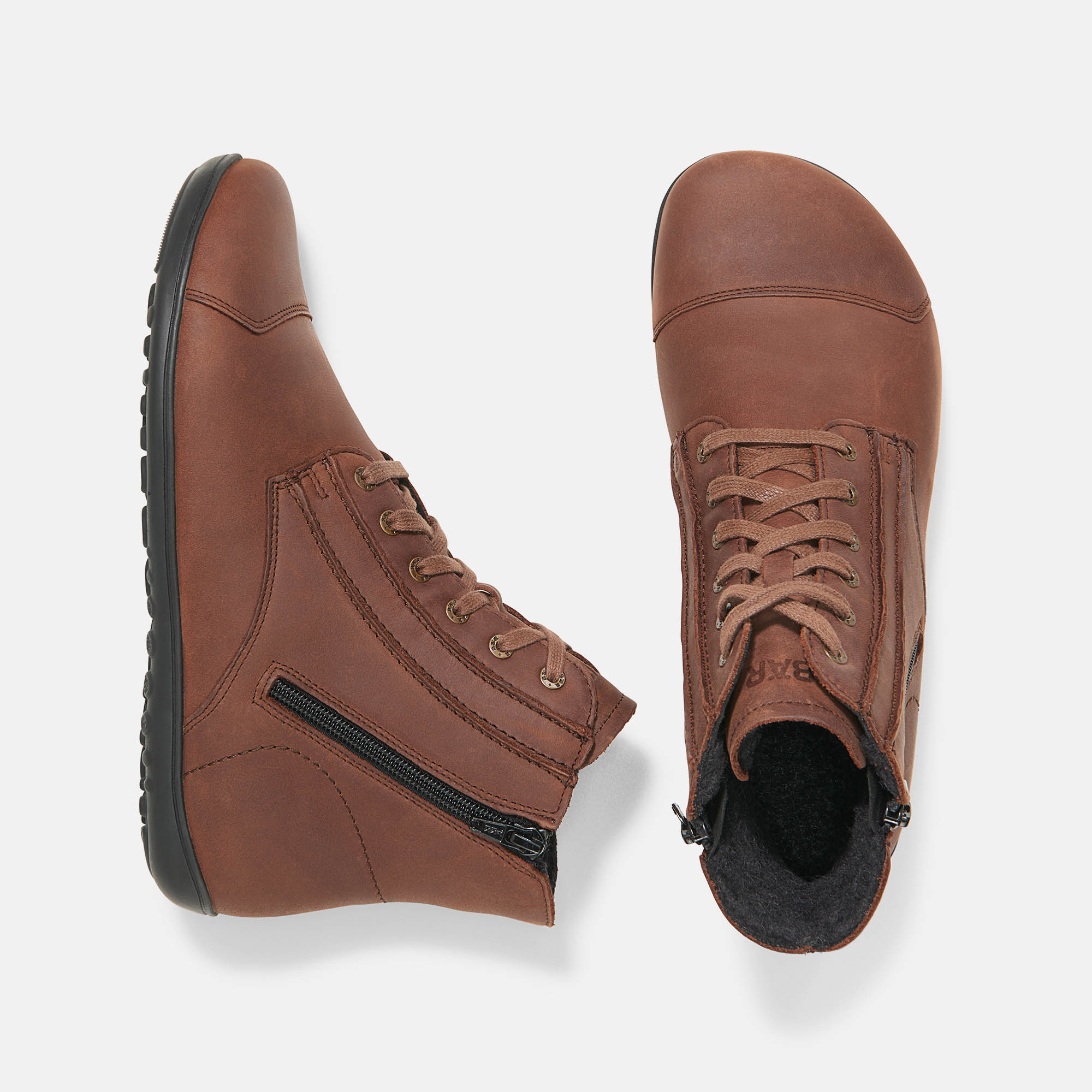 BÄR Schuhe Herrenschuhe Businessschuhe Jason dunkelbraun Rindnappaleder gefettet Ansicht von oben