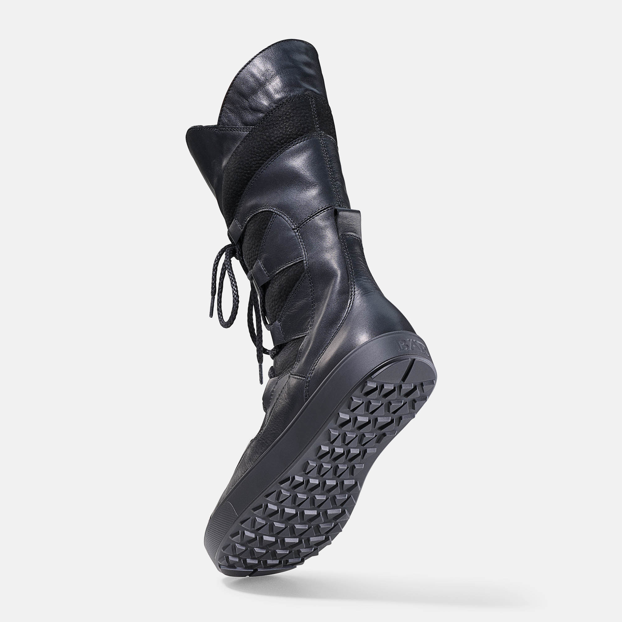 BÄR Schuhe Damenschuhe Freizeitschuhe Runa schwarz Kalbnubukleder, Kalbnappaleder Seitenansicht