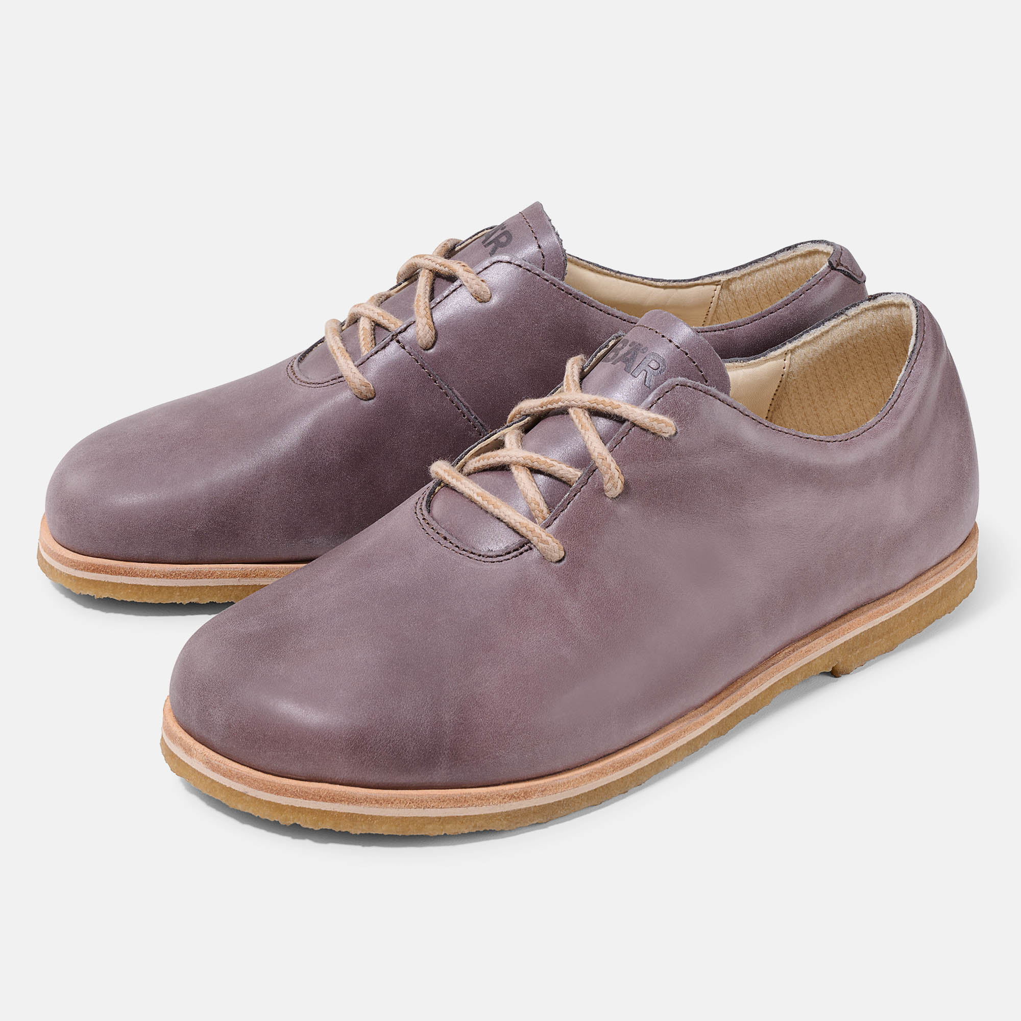 BÄR Schuhe Damenschuhe Freizeitschuhe Carey grau Kalbnappaleder gefettet Hauptbild