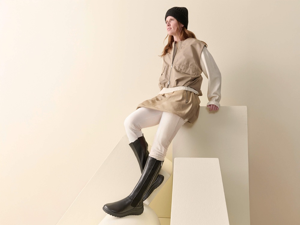 BÄR Schuhe Damenschuhe Freizeitschuhe Daria schwarz Kalbnappaleder Emotionsbild