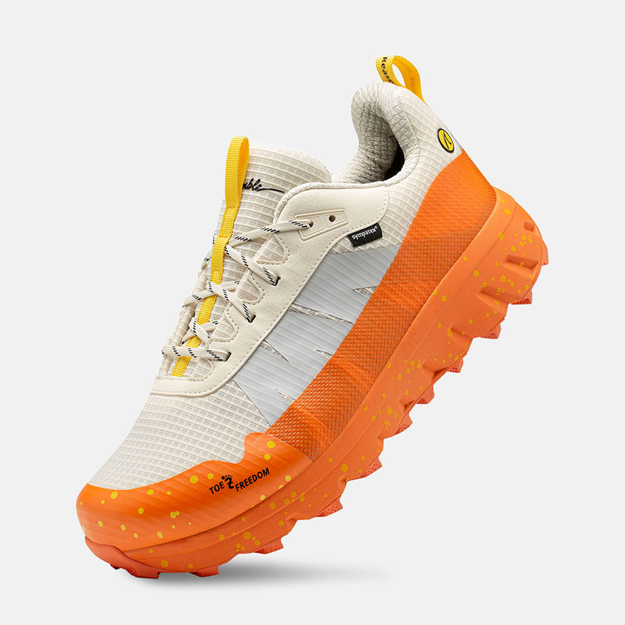 JOENIMBLE Schuhe Herrenschuhe Wanderschuhe Explore Addict orange Textil Produktbild