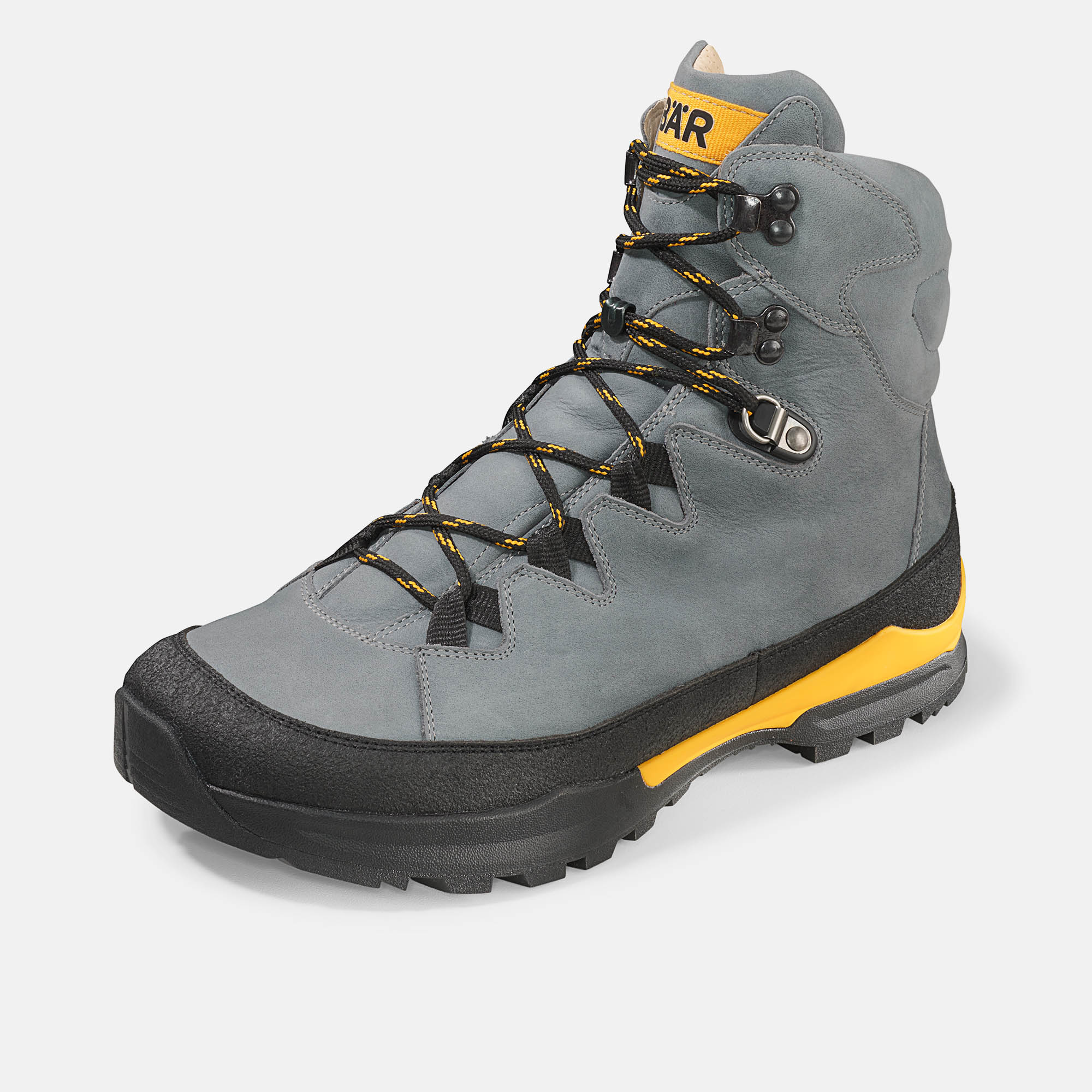 BÄR Schuhe Herrenschuhe Wanderstiefel Bergkomfort Wanderstiefel 2.0 dunkelgrau terracare® Rindnubuk wasserabweisend Produktbild