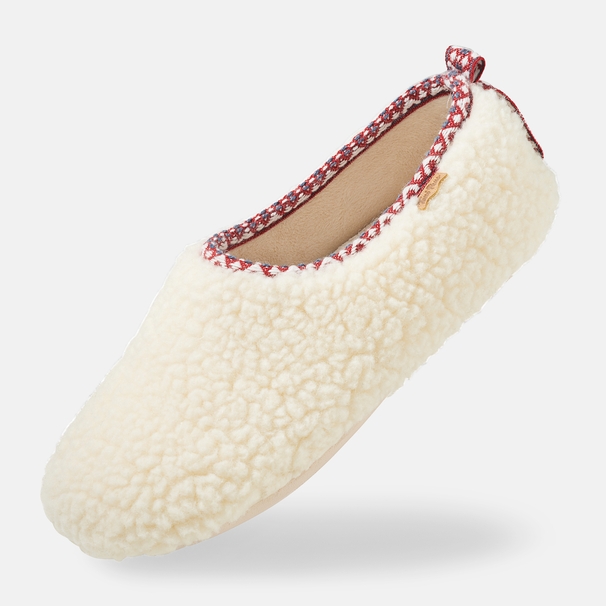 BÄR Schuhe Damenschuhe Hausschuhe Moly creme Polyester Produktbild