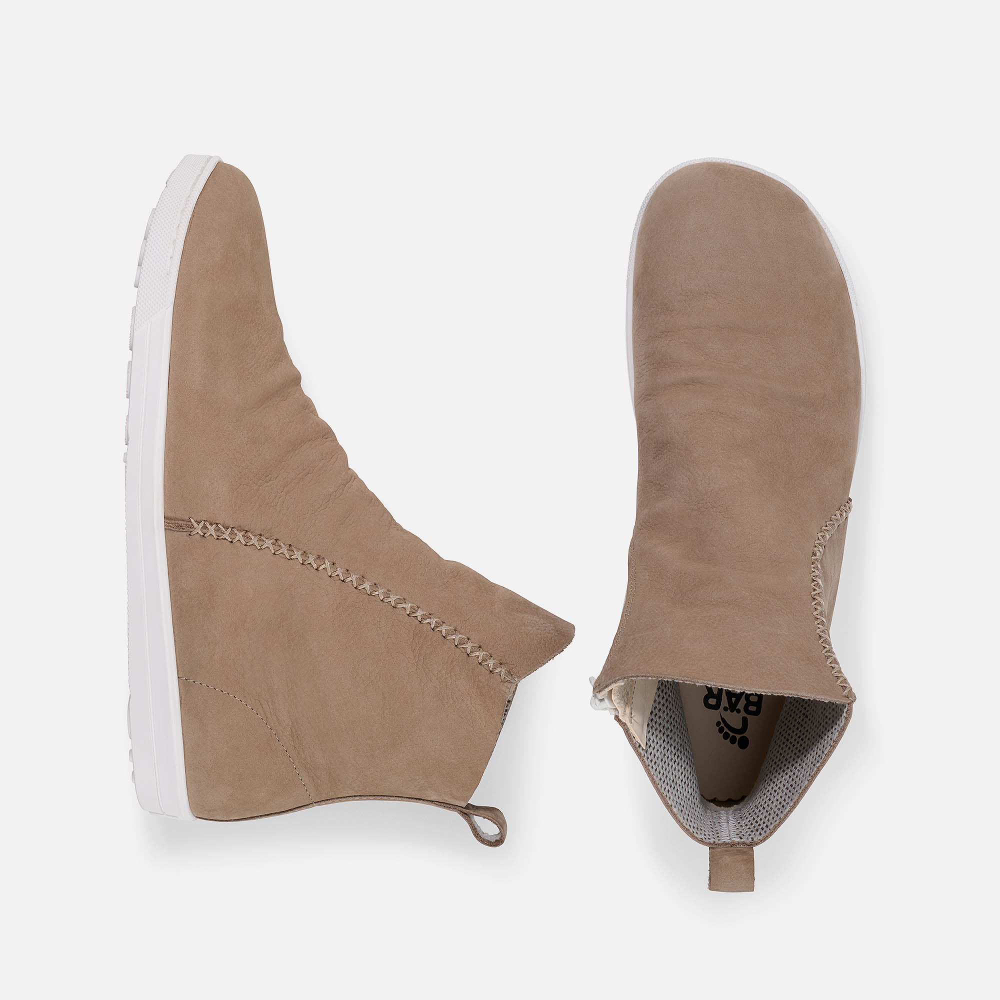 BÄR Schuhe Damenschuhe Freizeitschuhe Eloise toffee Kalbnubukleder Ansicht von oben